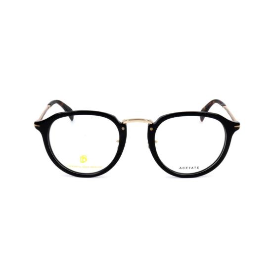  데이비드 베컴 안경 DB 1014 원형 블랙 아세테이트 안경