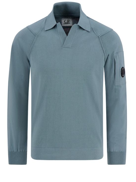 26SS 씨피 컴퍼니 폴로 티셔츠 20CMKN101A110560A809 Blue