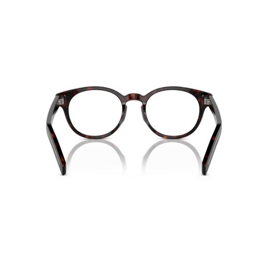 26SS 프라다 안경 0Pr A14v 원형 호피무늬 아세테이트 안경 - PRADA