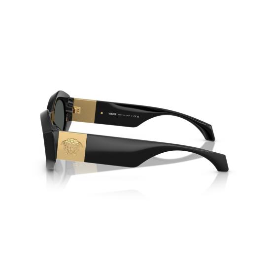 26SS 베르사체 선글라스 0Ve4466u 기하학적 캣아이 - VERSACE