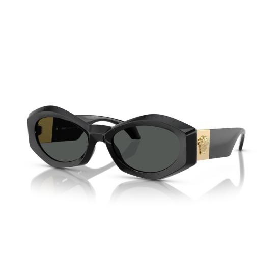 26SS 베르사체 선글라스 0Ve4466u 기하학적 캣아이 - VERSACE