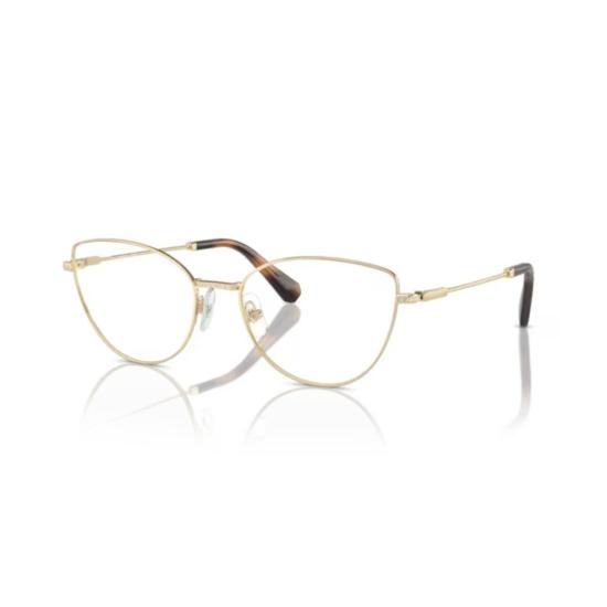  스와로브스키 안경 1012 비스타 골드톤 캣아이 안경