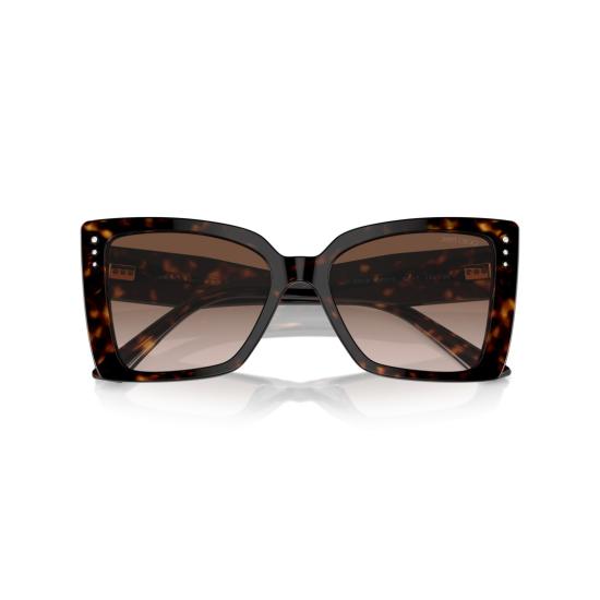 26SS 지미추 선글라스 0Jc5001b 오버사이즈 호피무늬 사각 - JIMMY CHOO