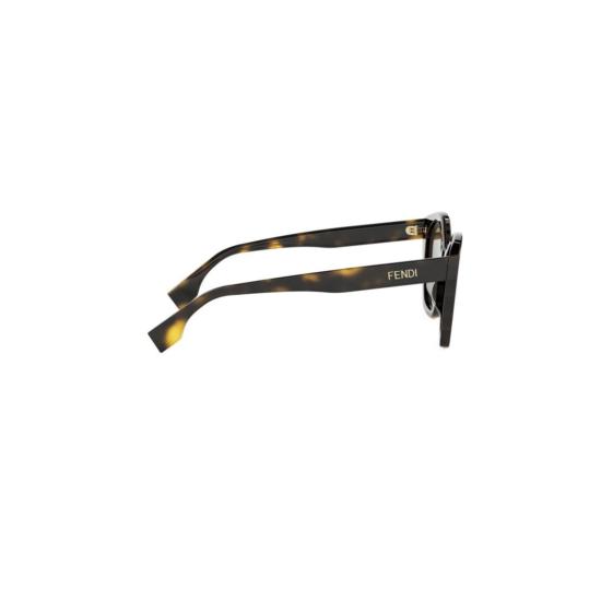 25FW 펜디 선글라스 Fe40175i 호피무늬 오버사이즈 캣아이 - FENDI
