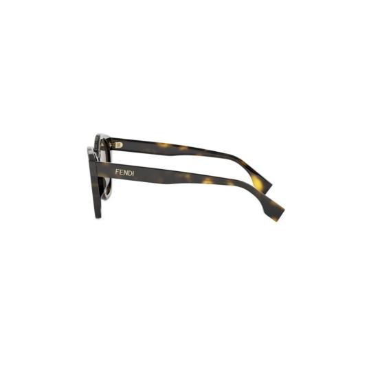 25FW 펜디 선글라스 Fe40175i 호피무늬 오버사이즈 캣아이 - FENDI