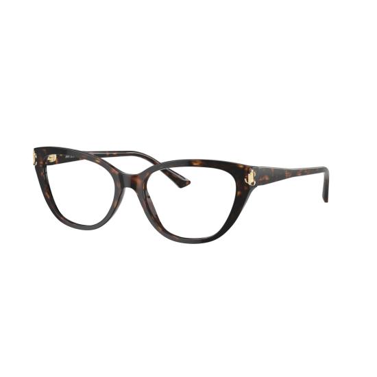 26SS 지미추 안경 0Jc3011 캣아이 호피무늬 아세테이트 - JIMMY CHOO