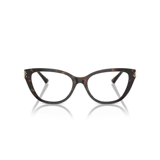 26SS 지미추 안경 0Jc3011 캣아이 호피무늬 아세테이트 - JIMMY CHOO