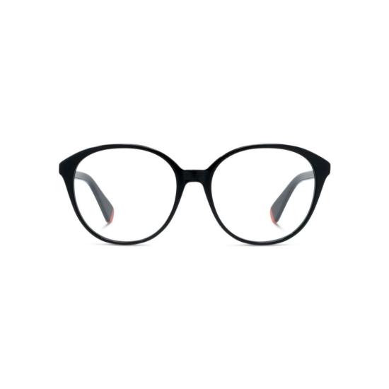  겐조 안경 Kz50234i 둥근 블랙 캣아이 프레임 안경