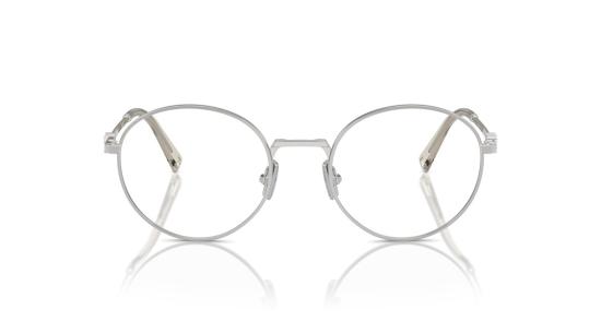 26SS 미우미우 안경 0Mu 52Xv 원형 금속 프레임