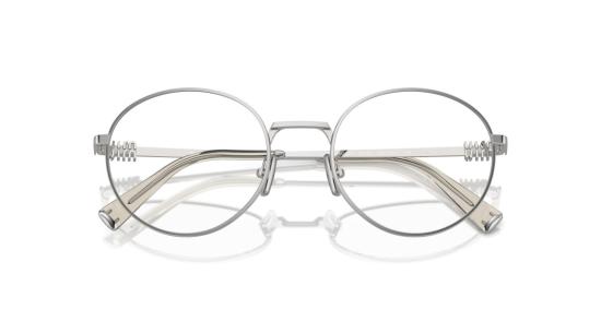 26SS 미우미우 안경 0Mu 52Xv 원형 금속 프레임 - MIU MIU