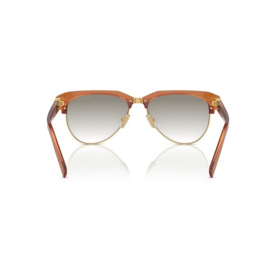 26SS 미우미우 선글라스 0Mu 09Zs 반투명 앰버 아세테이트 - MIU MIU