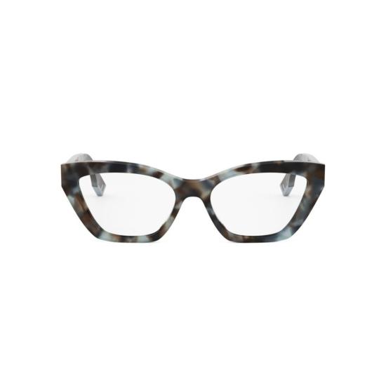 25FW 펜디 안경 Fe50067i 각진 고양이 눈 모양 안경