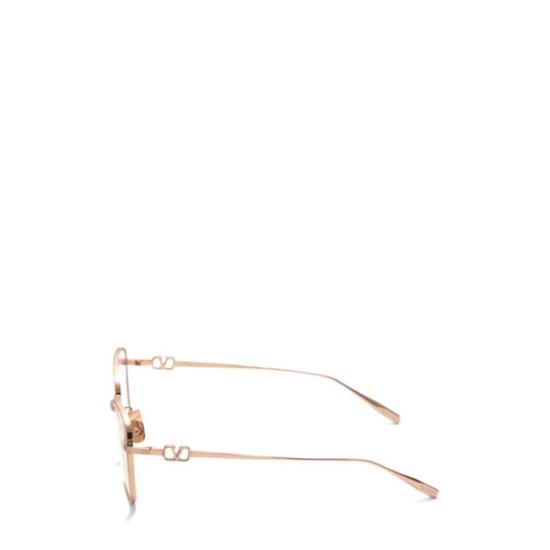  발렌티노 가라바니 안경 Vlogo Sign II 로즈 골드 얇은 프레임 - VALENTINO GARAVANI