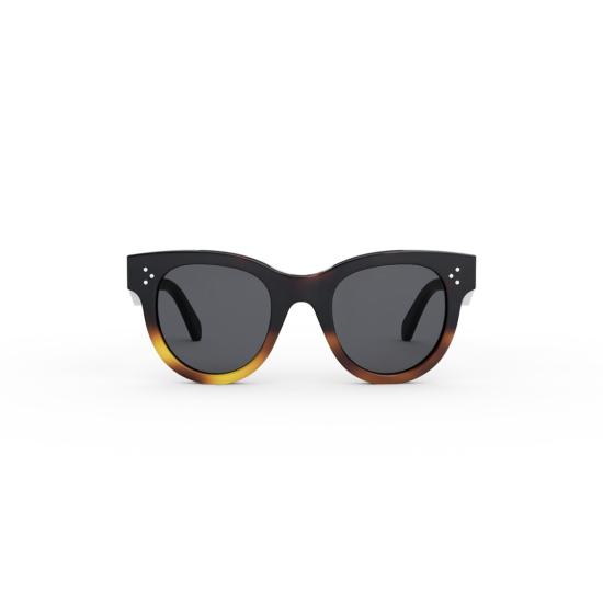 25FW 셀린느 선글라스 CL4003인치 오버사이즈 스퀘어 그라데이션 호피무늬