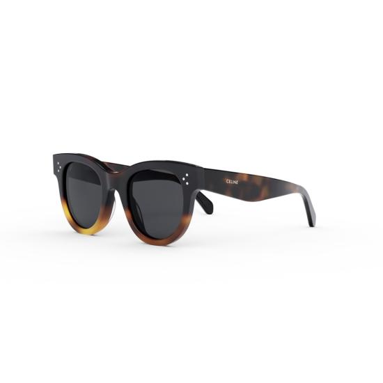 25FW 셀린느 선글라스 CL4003인치 오버사이즈 스퀘어 그라데이션 호피무늬 - CELINE