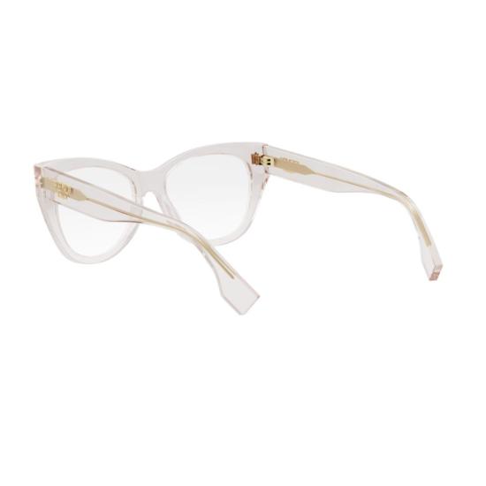 25FW 펜디 안경 Fe50086i 반투명 아세테이트 캣아이 안경 - FENDI