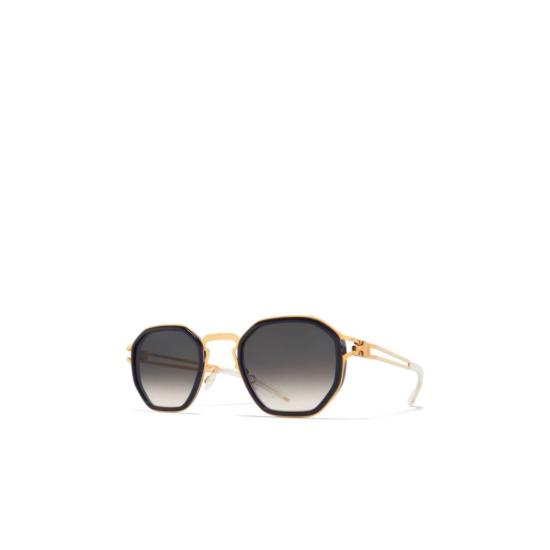  마이키타 선글라스 지아 팔각형 골드톤 - MYKITA