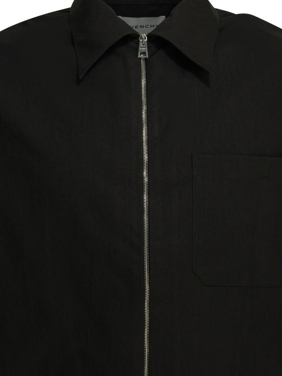 26SS 지방시 반팔 셔츠 BM618416E9001 Black - GIVENCHY