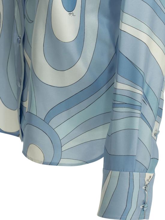 26SS 푸찌 블라우스 6HRJ046H761005 Light blue - PUCCI