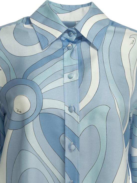 26SS 푸찌 블라우스 6HRJ046H761005 Light blue - PUCCI