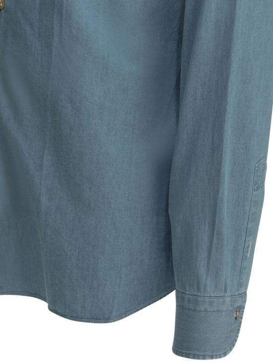 26FW 보리엘로 긴팔 셔츠 9095 2DENIM Light blue - BORRIELLO