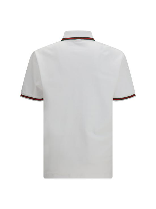 26SS 구찌 코튼 폴로 셔츠 795174XJEOX 9692 WHITE - GUCCI