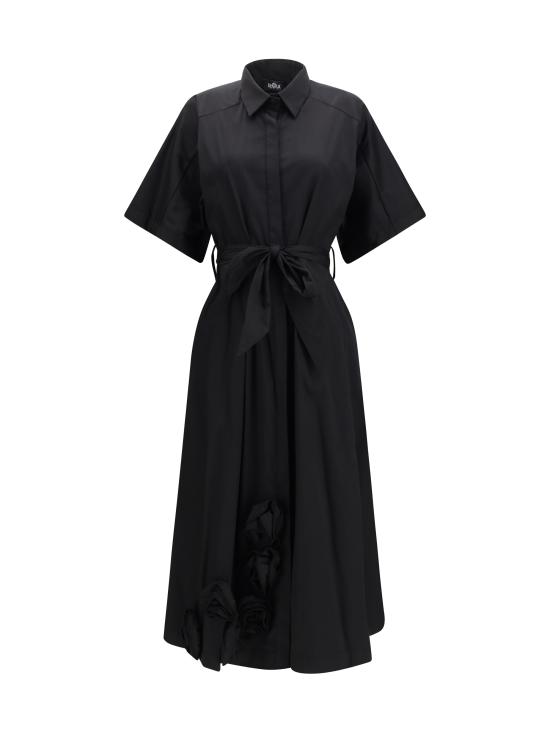 26SS 엘라 롱 원피스 EDR322STRCOC 3 BLACK