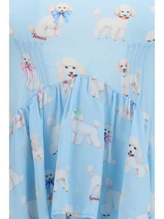 26SS 피오루찌 롱 원피스 W26SSDRL010VI01 BL02 LIGHT BLUE - FIORUCCI