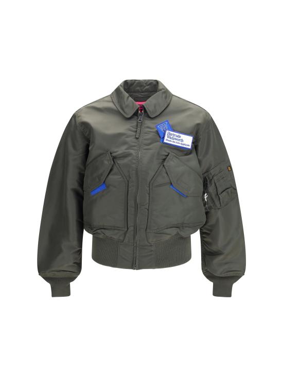 26SS 쥐알텐케이 봄버 자켓 DGX31342XA 94 GREEN