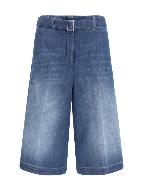 26SS 트루 로얄 데님 숏팬츠 T832TRS48 019 BLUE