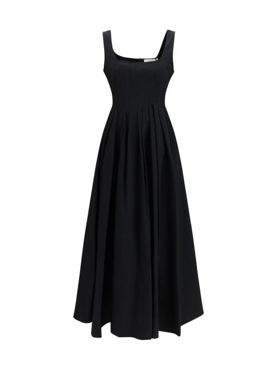 26SS 막스마라 스포츠막스 롱 원피스 2612221092600 005 BLACK