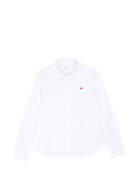 26SS 메종키츠네 긴팔 셔츠 QM00426 WC5062P100 White