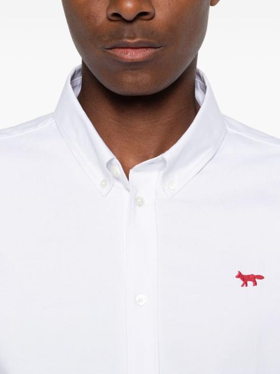 26SS 메종키츠네 긴팔 셔츠 QM00426 WC5062P100 White - MAISON KITSUNE