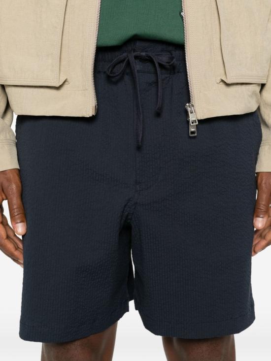 26SS 메종키츠네 숏팬츠 QM01401 WC50820413 Blu - MAISON KITSUNE