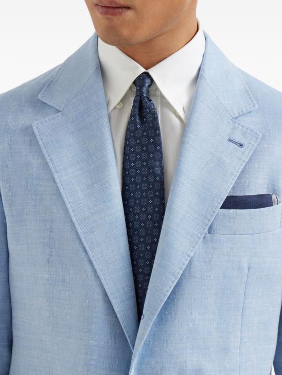 26SS 브루넬로 쿠치넬리 넥타이 MR8360018 C004 Blu - BRUNELLO CUCINELLI