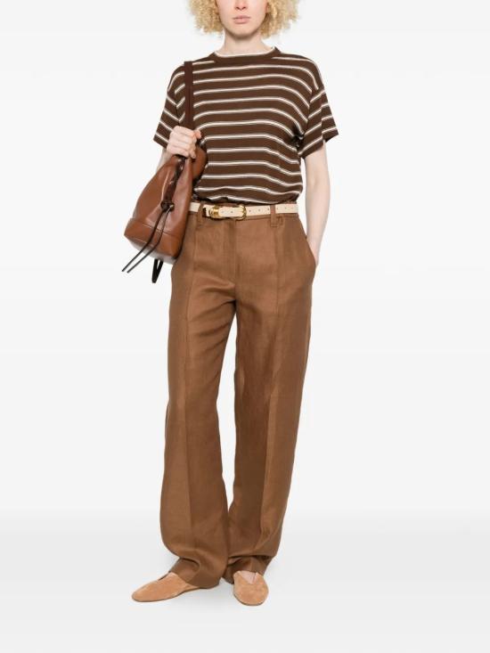 26SS 에르노 스트레이트 팬츠 PT000253D 334872240 Brown - HERNO