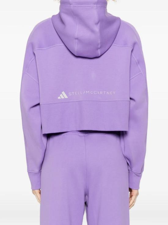 26SS 아디다스 바이 스텔라매카트니 후드 티셔츠 JZ0654VIOFUS Purple - ADIDAS BY STELLA MCCARTNEY