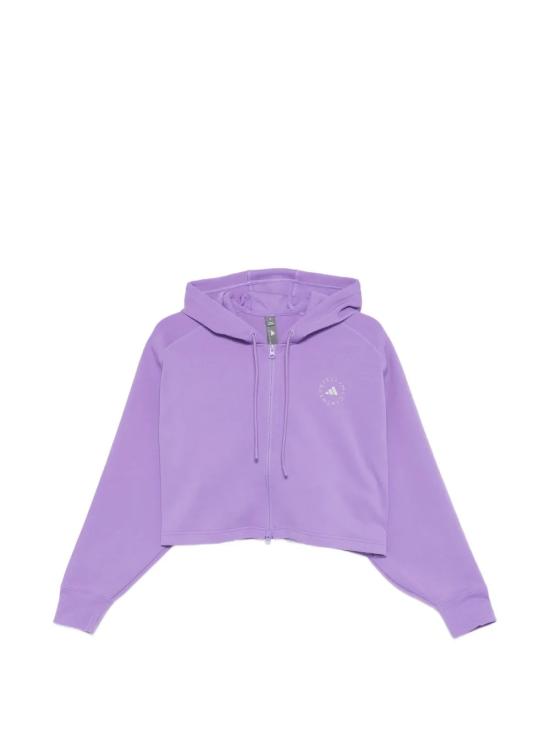 26SS 아디다스 바이 스텔라매카트니 후드 티셔츠 JZ0654VIOFUS Purple