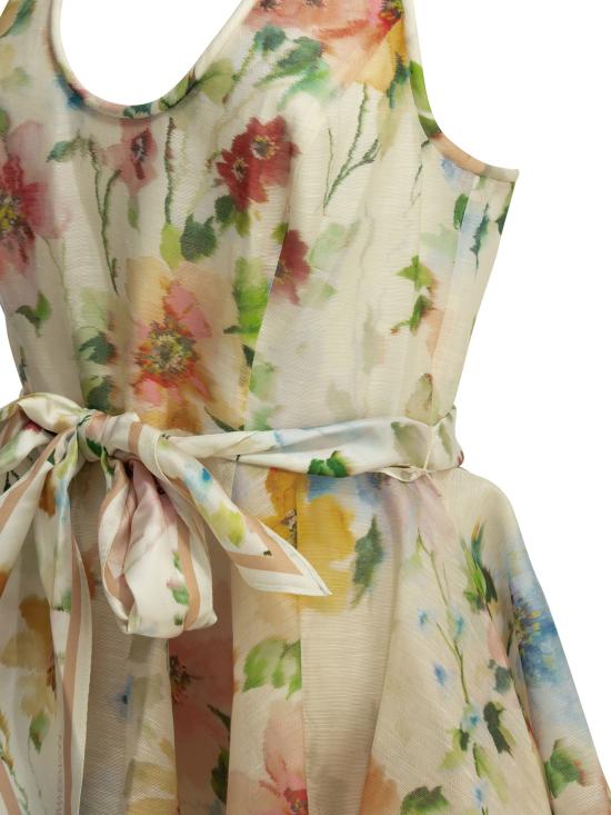 26SS 짐머만 미디 원피스 8181DS262NEPO - ZIMMERMANN