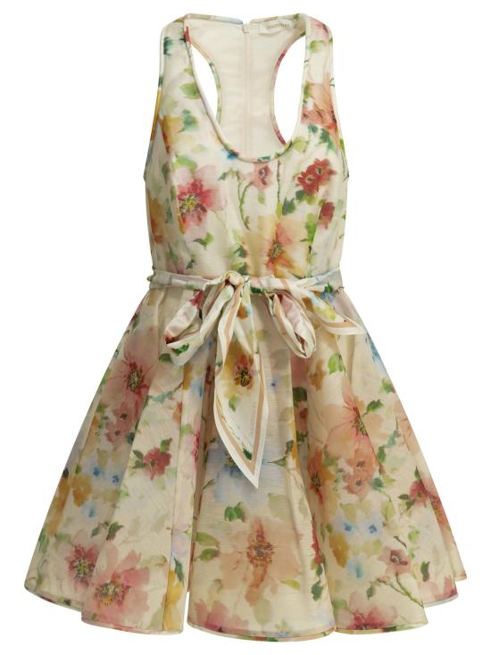 26SS 짐머만 미디 원피스 8181DS262NEPO