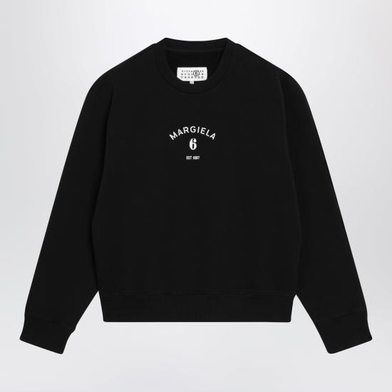 26SS MM6 메종마르지엘라 긴팔 티셔츠 S62GU0145M25014 Black