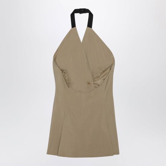 26SS 막스마라 민소매 티셔츠 MXSNURAGHECO Beige - MAX MARA