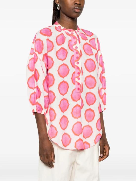 26SS NIMO 블라우스 SASSAFRASIKATPINKORANGE Fuchsia - OTHER BRANDS