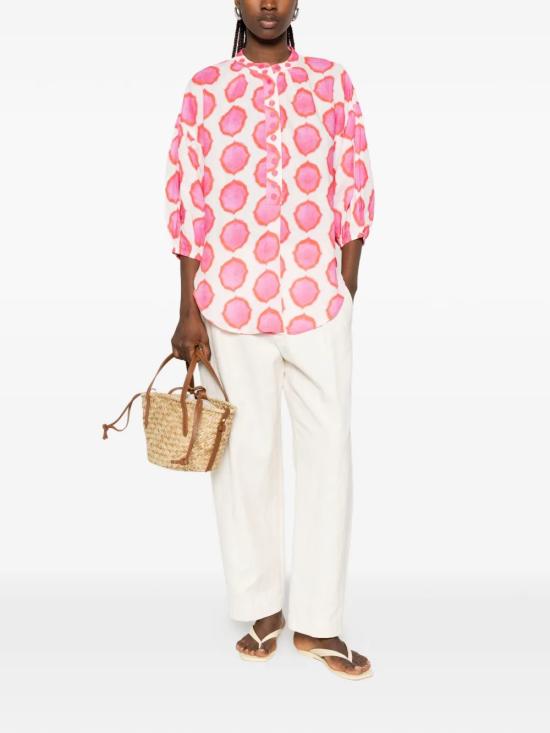 26SS NIMO 블라우스 SASSAFRASIKATPINKORANGE Fuchsia - OTHER BRANDS