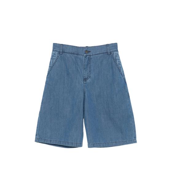 26SS [키즈] 펜디 데님 숏팬츠 AVWI JMF584 F0QG0 BLUE