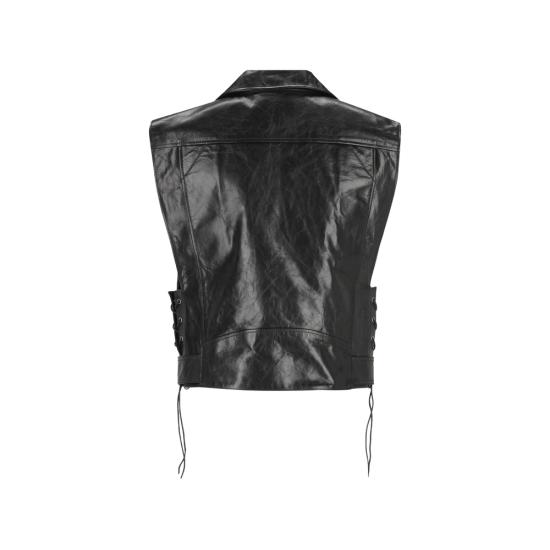 26SS 생로랑 바이커 자켓 865045 YCUS2 1000 BLACK - SAINT LAURENT