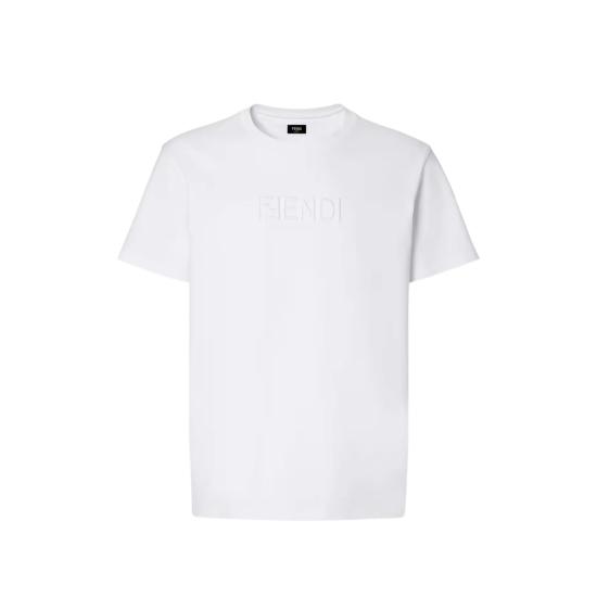 26SS 펜디 반팔 티셔츠 AY0G FY1319 F0QA0 WHITE