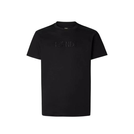 26SS 펜디 반팔 티셔츠 AY0G FY1319 F0QA1 BLACK