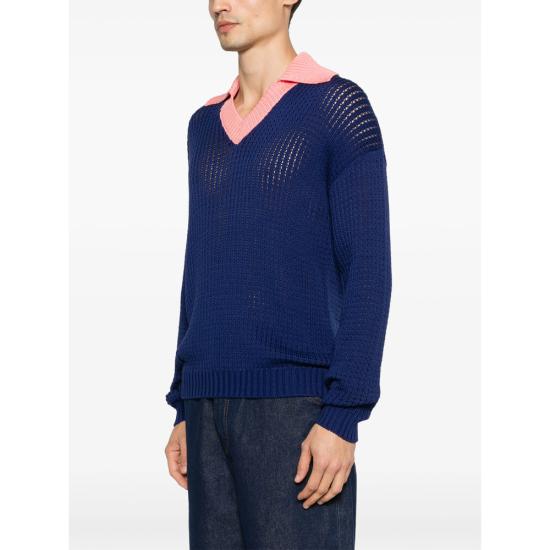 26SS 펜디 스웨터 AYY3 FZE077 F1A9C BLUE - FENDI
