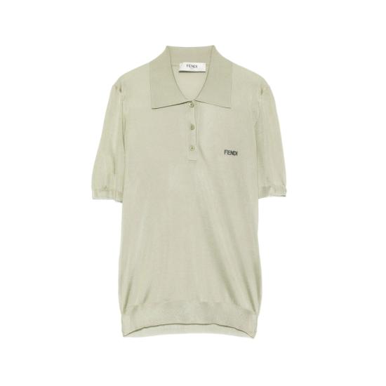 26SS 펜디 폴로 티셔츠 AW4V FZXE82 F1UKL GREEN